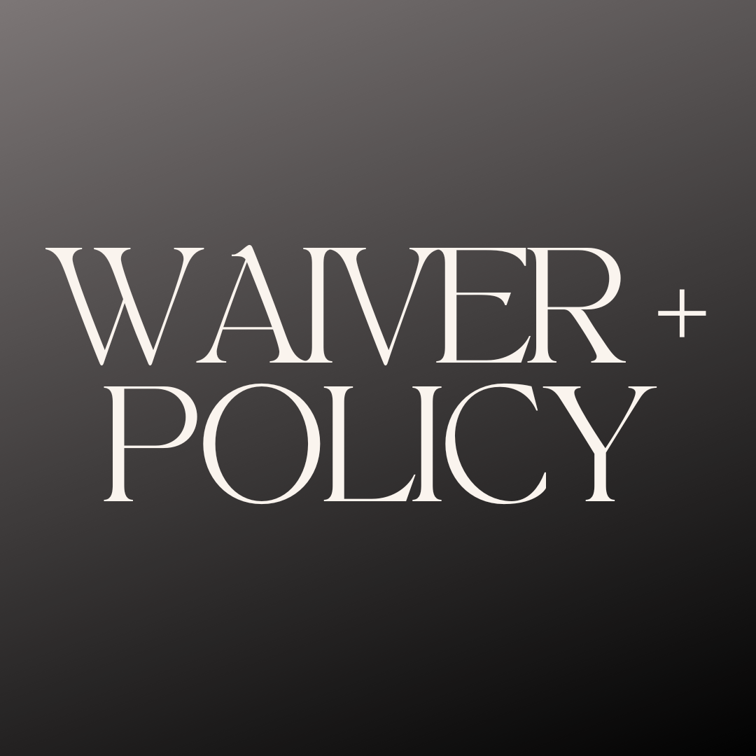 WAIVER + POLICY *New Clients* thumbnail