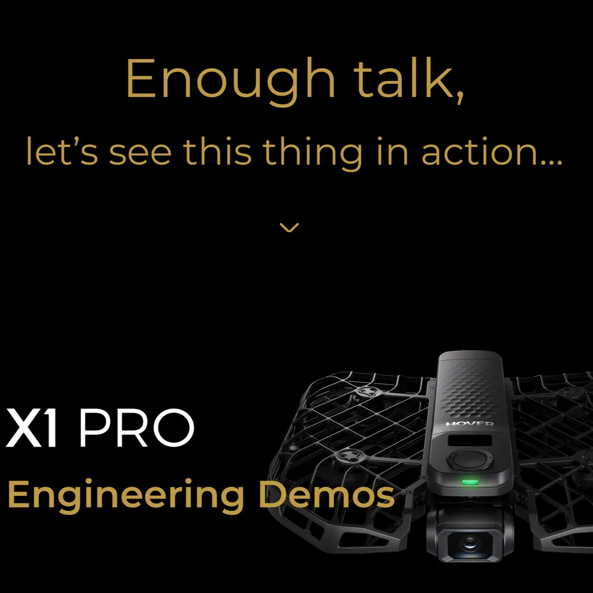 Drone hoverAir x1 pro Max thumbnail