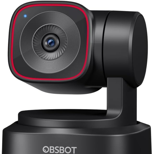 OBSBOT Tiny 2 Lite - Webcam 4K per PC, PTZ Webcam per Streaming con Sensore 1/2", Tracciamento AI, Controllo Gestuale, 60 FPS, HDR, Microfoni Riduzione Rumore, Ideale per Conferenze, Zoom Meeting : Amazon.it: Informatica thumbnail