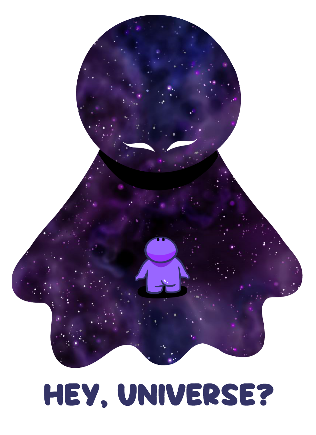 Hey Universe? Duo Sticker thumbnail