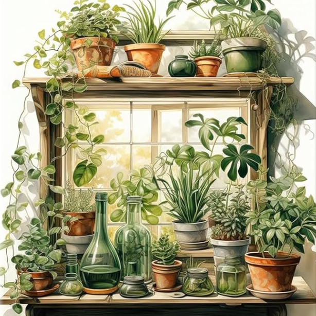 Pintura números - plantas thumbnail