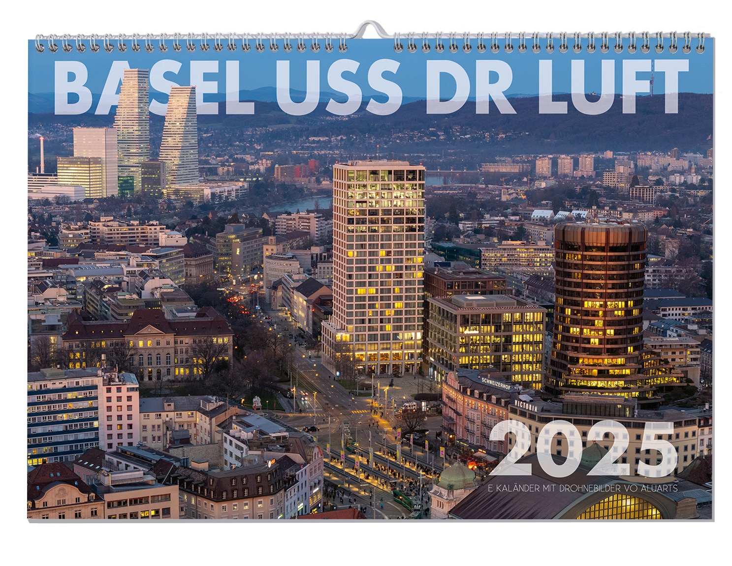 "Basel uss dr Luft"-Kalender 2025 thumbnail
