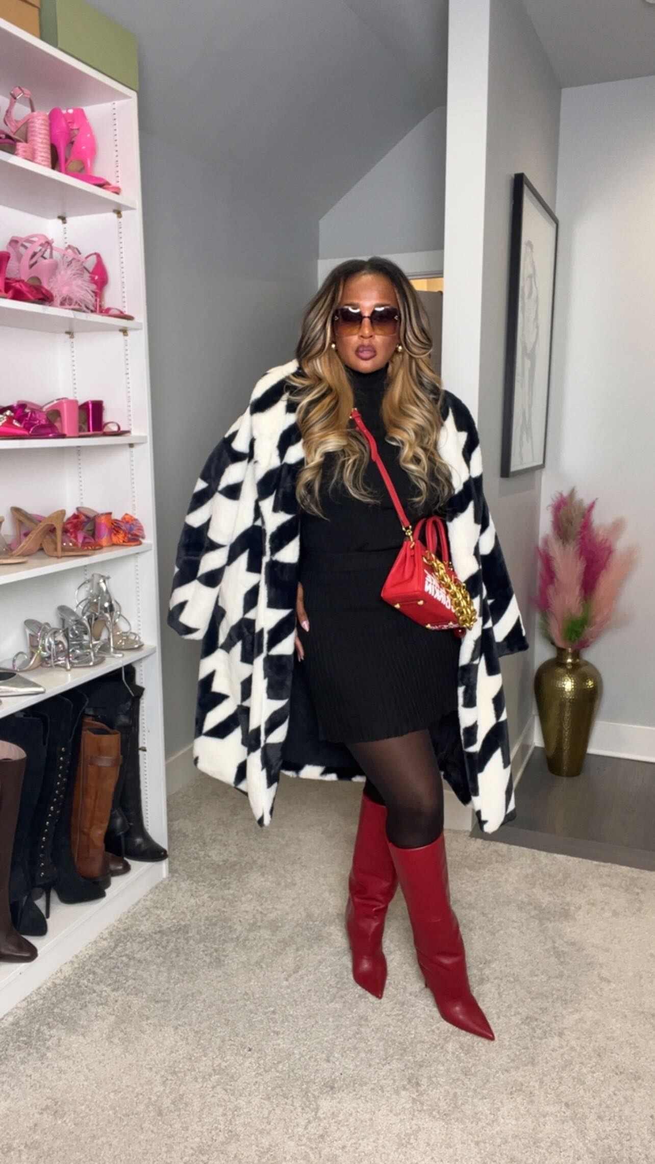 Hey Babes, Elevate your fall wardrobe with this Long Sleeve Mock Neck Ribbed Sweater and Mini Skirt Two-Piece Set! Cozy 