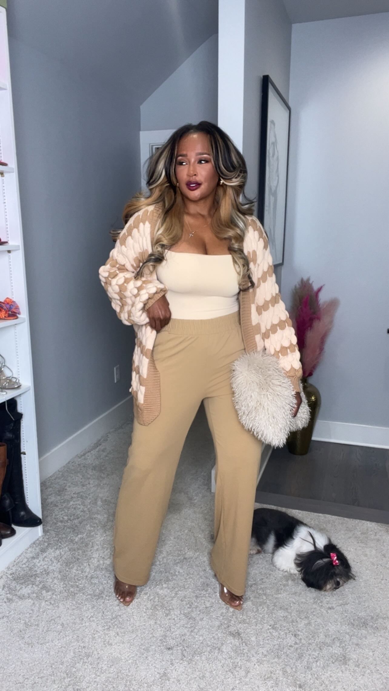 GRWM for Church

Pants - medium-34’
Bodysuit-Medium
cardigan- large

🎀 Comment “𝐋𝐢𝐧𝐤” for a direct link

Size reference: