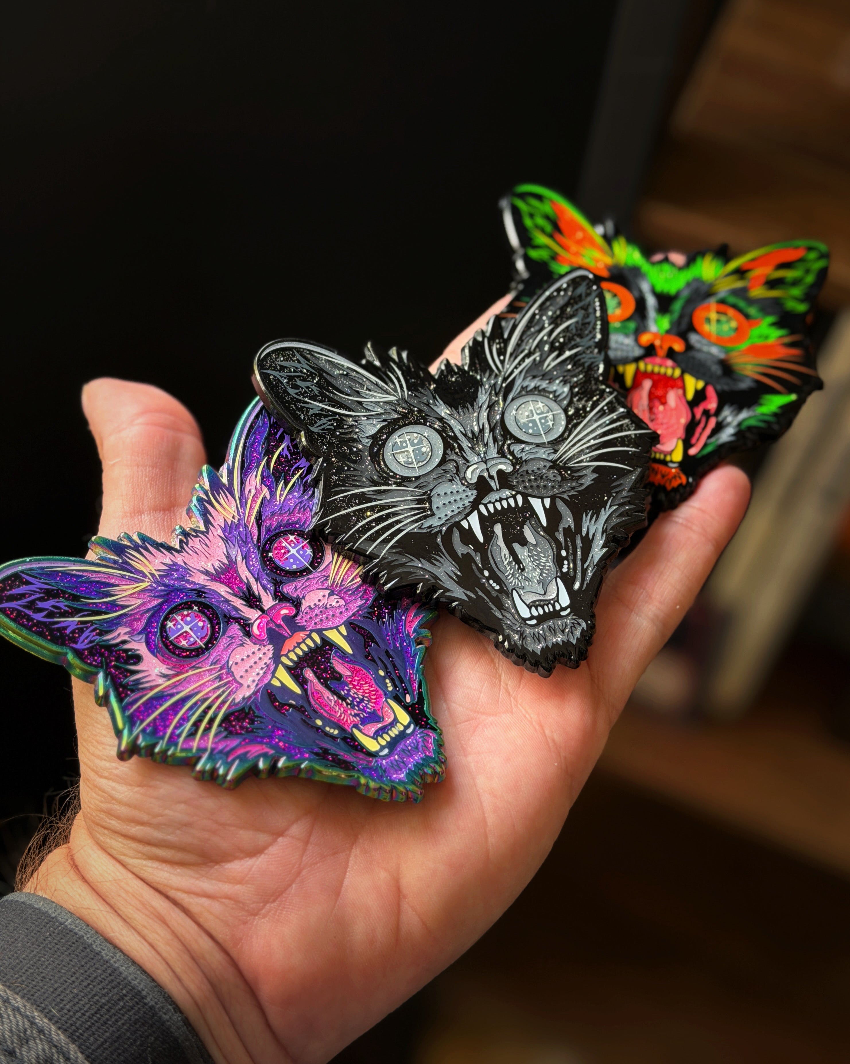 feral, collectors enamel thumbnail