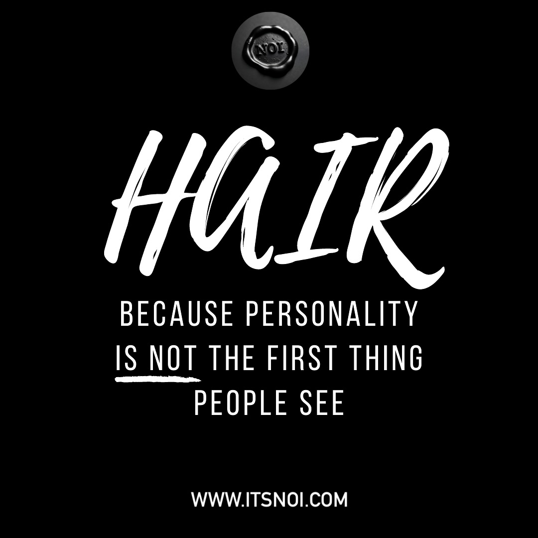 ✨ “Hair. Because personality isn’t the first thing people see.” ✨

Let’s be real—your hair speaks before you do! Whether