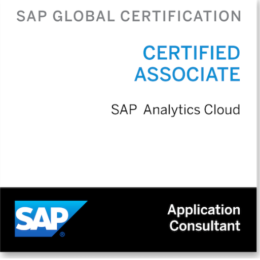 SAP Certified Associate - Data Analyst - SAP Analytics Cloud was issued by SAP to Garrett Tedeman. thumbnail