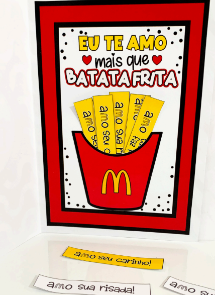 CARTÃO DIA DOS PAIS - BATATA FRITA   thumbnail