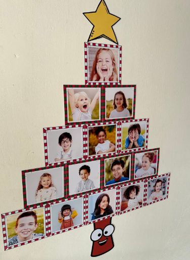 Mural de fotos - Árvore de Natal thumbnail