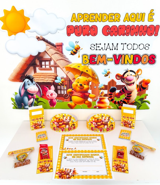 KIT VOLTA ÀS AULAS - URSINHO POOH thumbnail