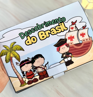 LIVRO 3D - DESCOBRIMENTO DO BRASIL  thumbnail