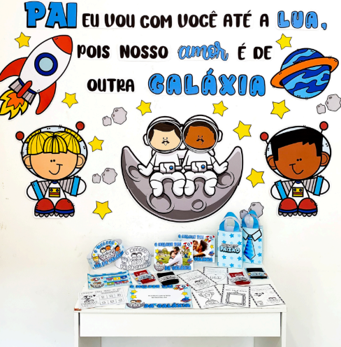 KIT DIA DOS PAIS - ASTRONAUTA   thumbnail
