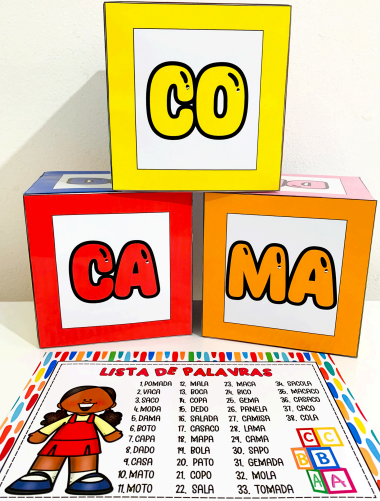 KIT DADO DAS SÍLABAS  thumbnail