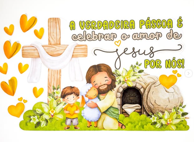 PAINEL PÁSCOA - AMOR DE JESUS  thumbnail