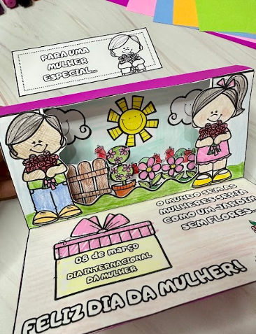 CARTÃO JARDIM 3D thumbnail