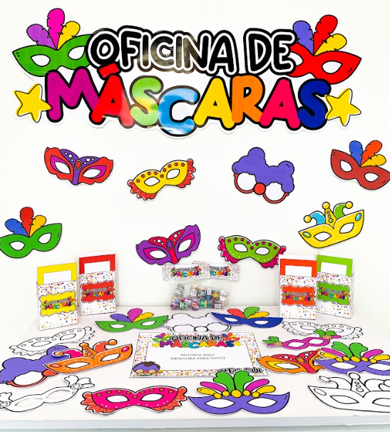 OFICINA DE MÁSCARAS DE CARNAVAL thumbnail