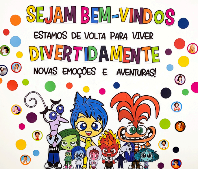 PAINEL VOLTA ÀS AULAS - DIVERTIDAMENTE thumbnail