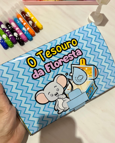 LIVRO  3D - O TESOURO NA FLORESTA thumbnail