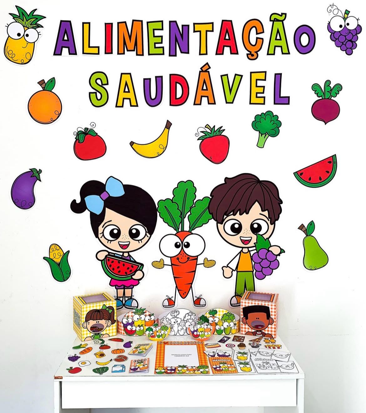 KIT ALIMENTAÇÃO SAUDÁVEL- EDUCAÇÃO INFANTIL  thumbnail