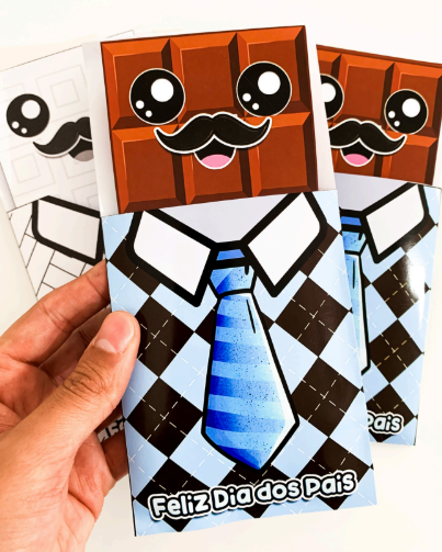 CARTÃO DIA DOS PAIS - CHOCOLATE  thumbnail