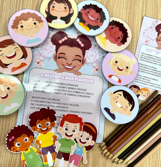 Luva + Cartaz - O respeito nos faz florescer thumbnail