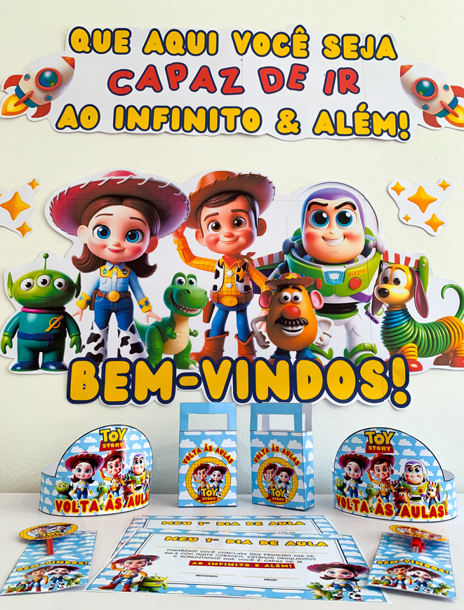 KIT VOLTA ÀS AULAS - TEMA TOY STORY thumbnail