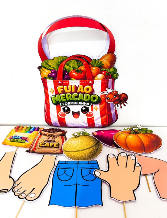 SACOLA MUSICAL – FUI AO MERCADO (FORMIGUINHA)  thumbnail