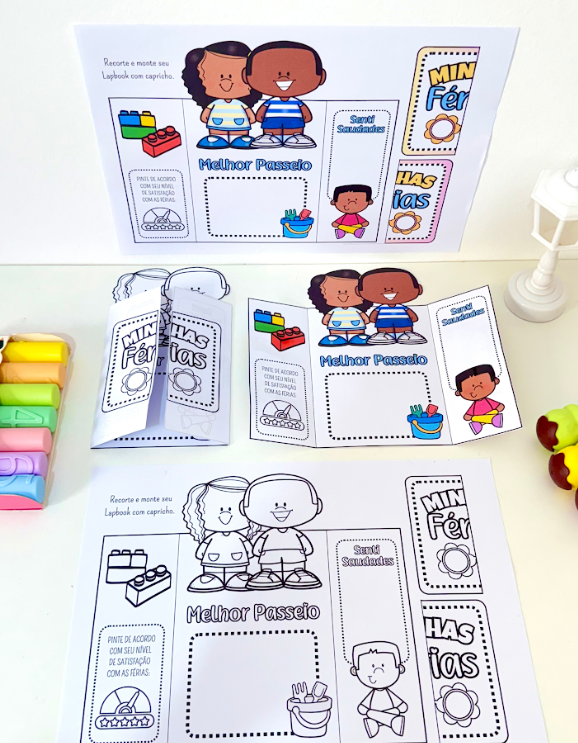 LAPBOOK MINHAS FÉRIAS  thumbnail