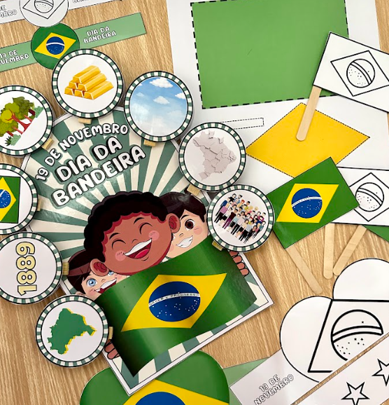 Kit Luva e Lembrancinhas Dia da Bandeira thumbnail