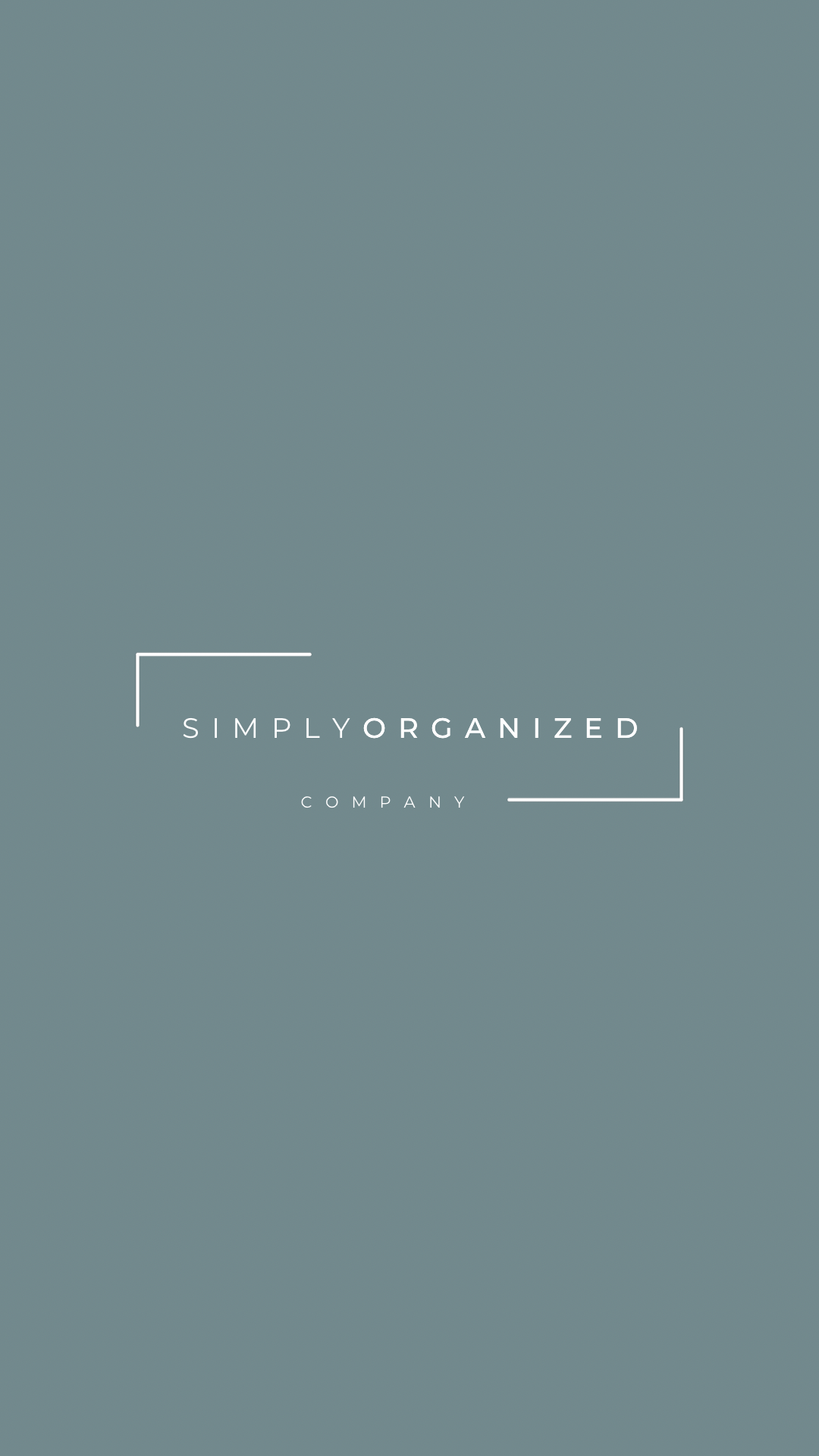 Simply Organized Website  thumbnail