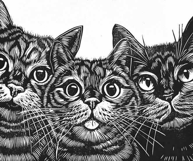 Beginner Relief Printing Class - Live  thumbnail