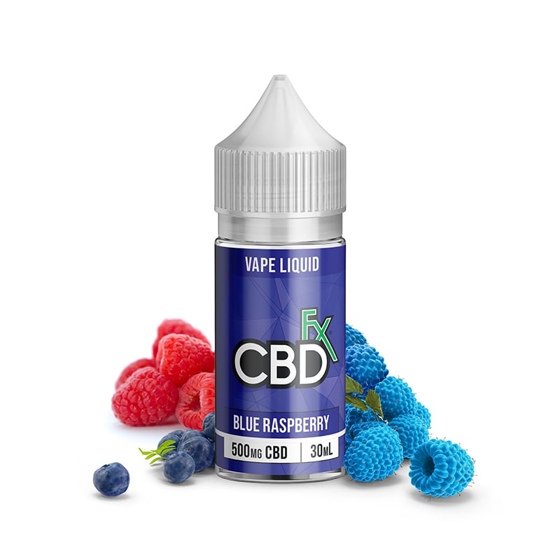 Blueberry Raspberry CBD Vape Juice 500 - 2000mg - CBDfx.com thumbnail