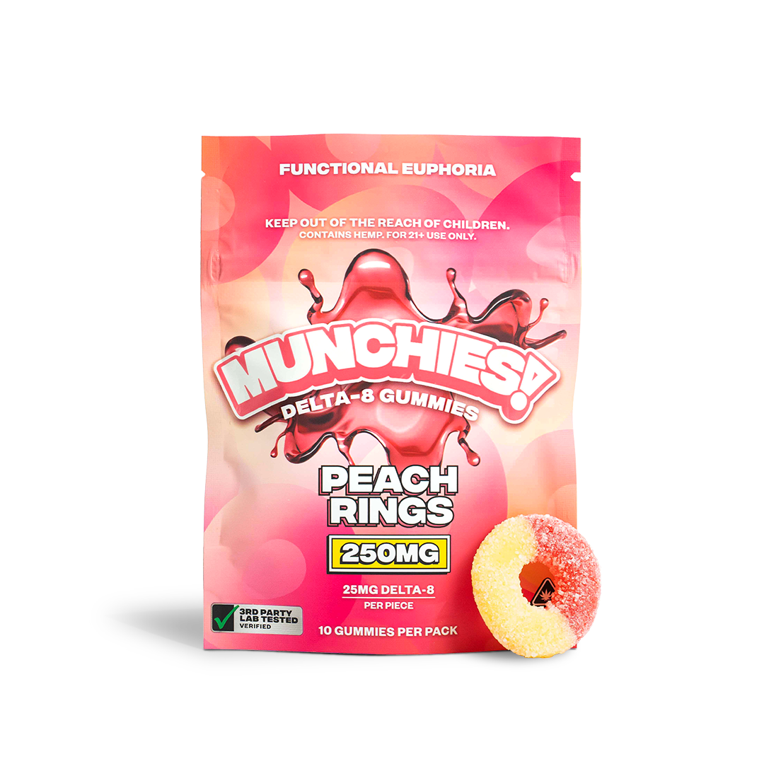 Peach Rings - Delta 8 Gummies - | Munchies! thumbnail