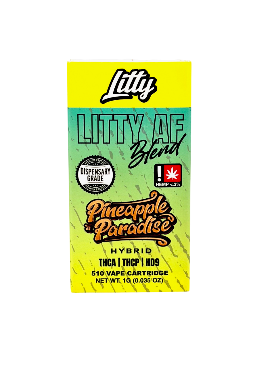 Pineapple Paradise THCa Cartridge 1g thumbnail