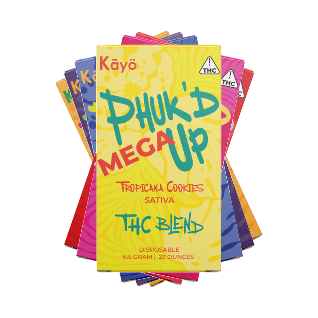 PHUK'D UP | THC BLEND DISPOSABLE VAPE | MEGA 6.5G - The Hemp Doctor thumbnail