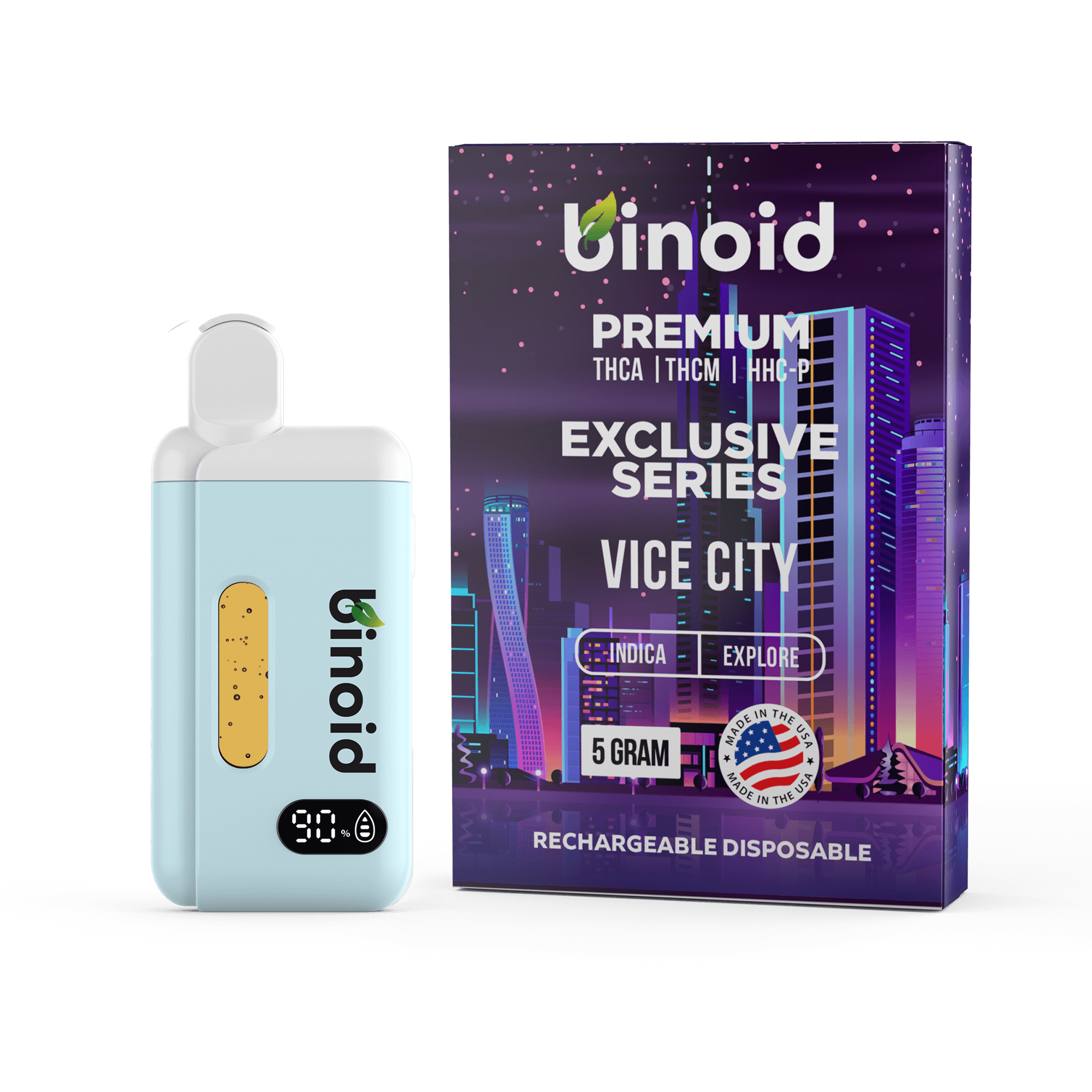 5 Gram THCA + THCM Disposable Vape - Exclusive Series thumbnail