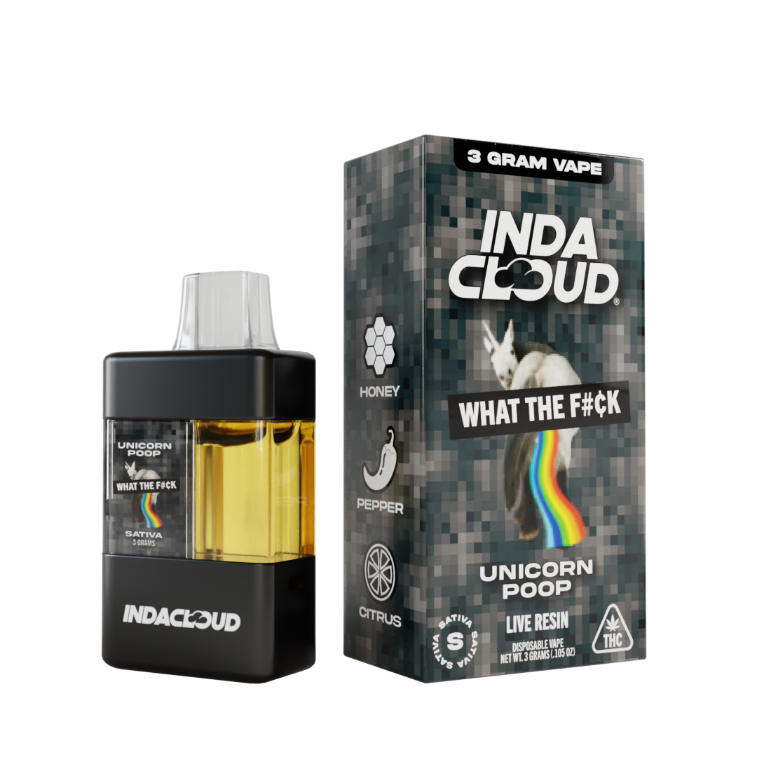Buy Unicorn Poop WTF Series THC Disposable Vape Online - IndaCloud thumbnail