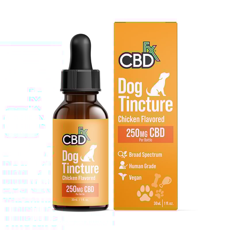 CBD Oil For Dogs - Chicken Flavored - 250 to 2000mg - CBDfx.com thumbnail
