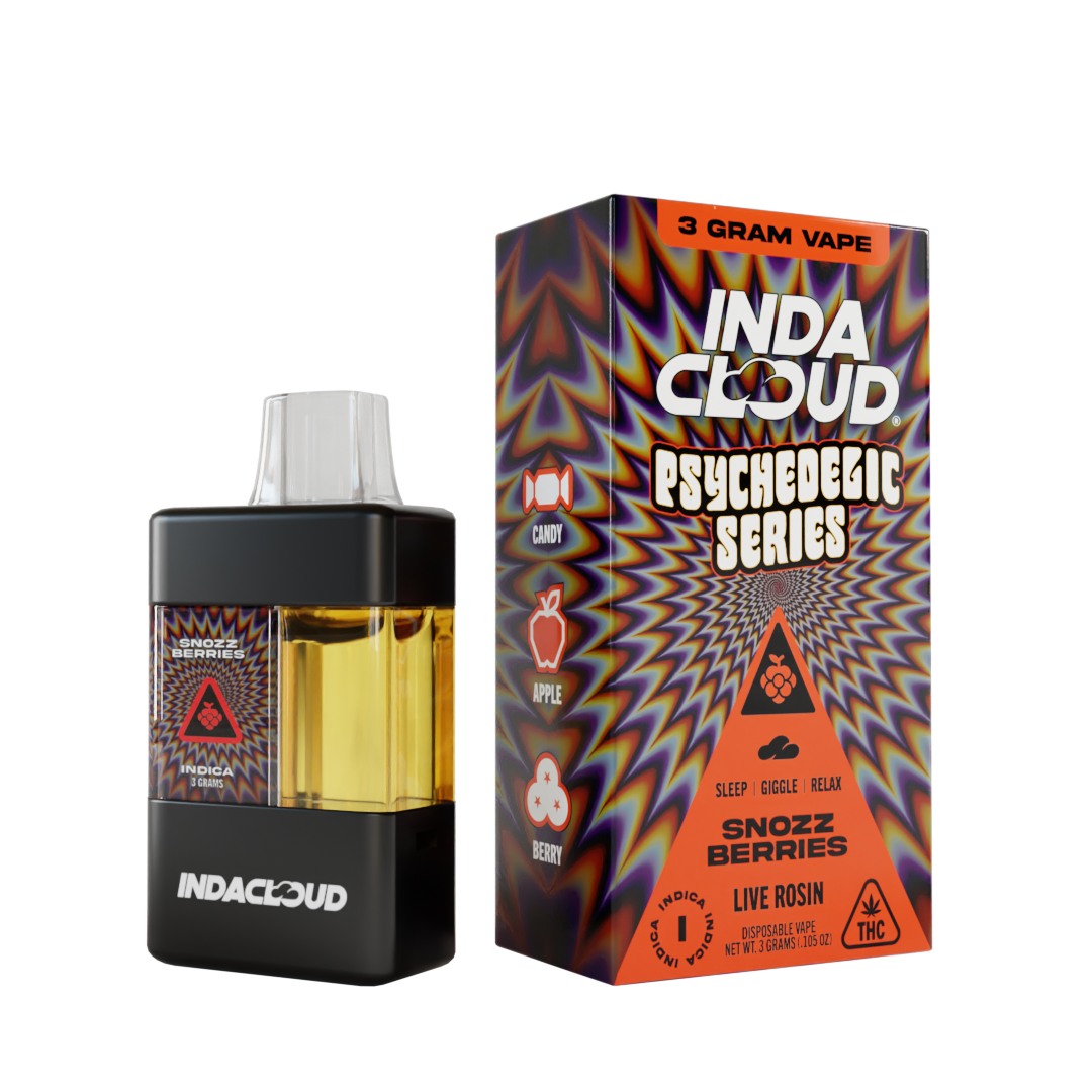 Buy Snozzberries Psychedelic Series THC Disposable Vape Online - IndaCloud thumbnail