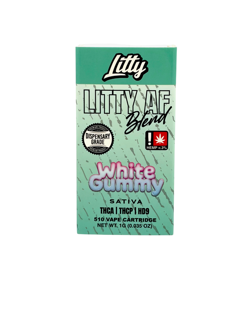 White Gummy THCa Cartridge 1g thumbnail