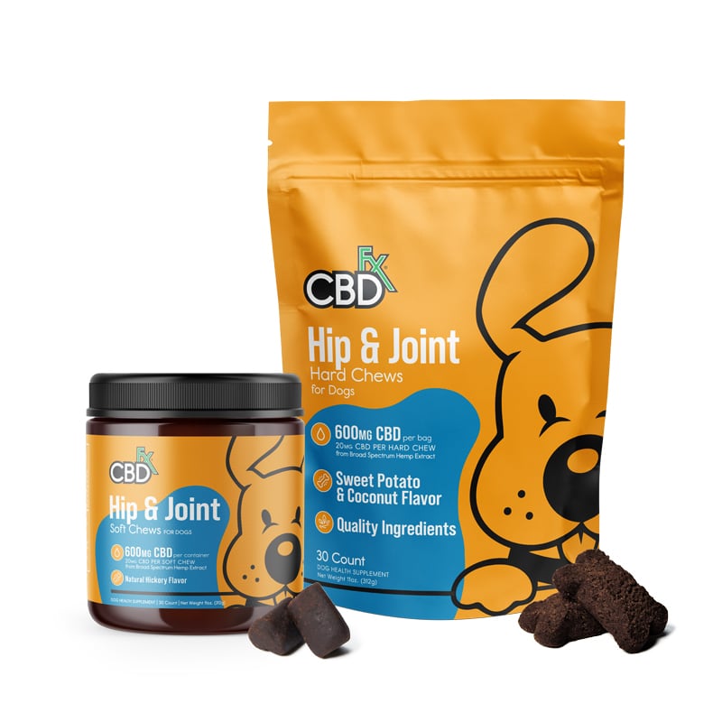 CBD Dog Treats: Hip & Joint Chews - CBDfx.com thumbnail