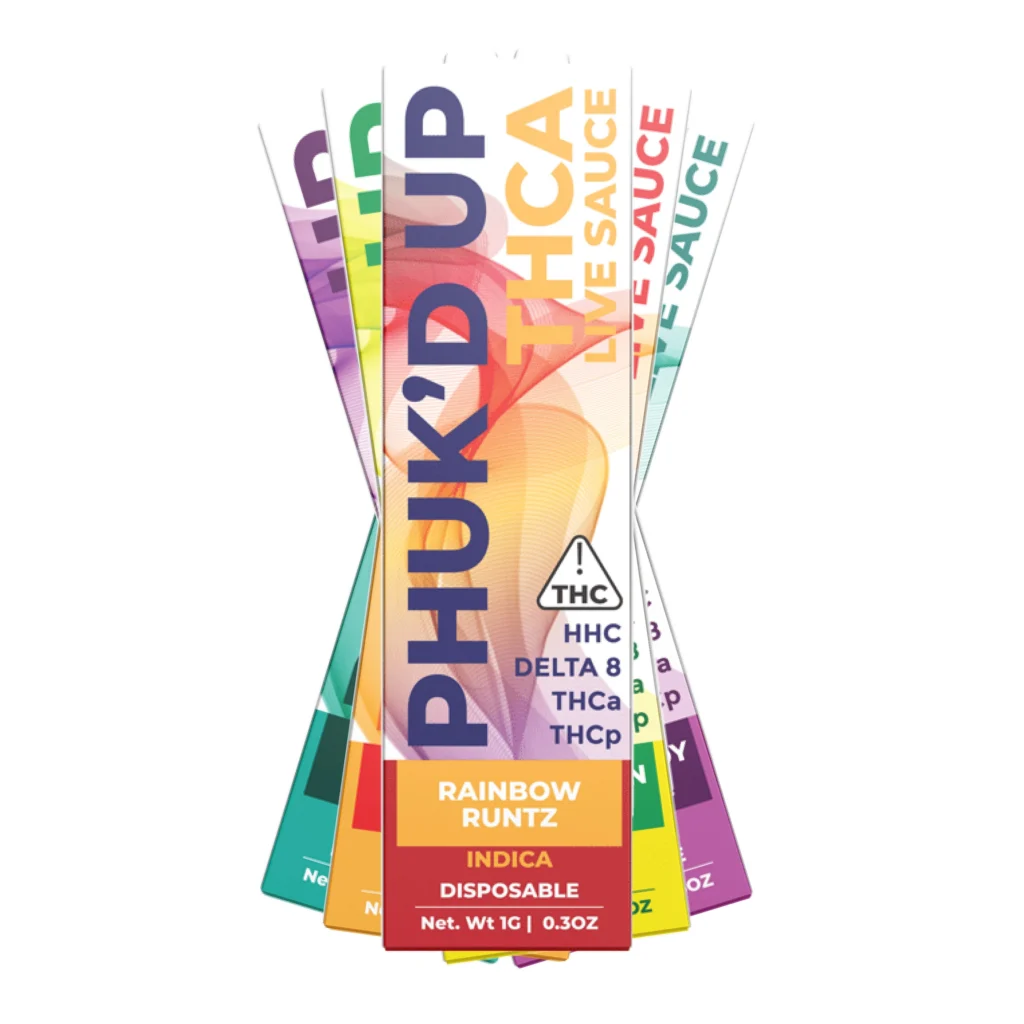PHUK'D UP | THCA LIVE SAUCE DISPOSABLE VAPE | 1G - The Hemp Doctor thumbnail