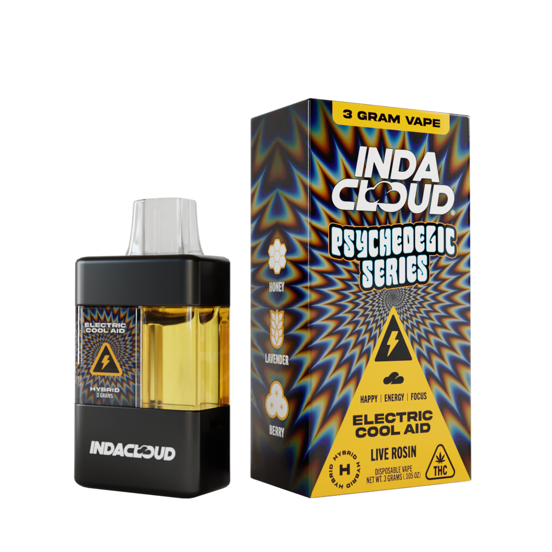 Buy Electric Cool-Aid Psychedelic Series THC Disposable Vape Online - IndaCloud thumbnail
