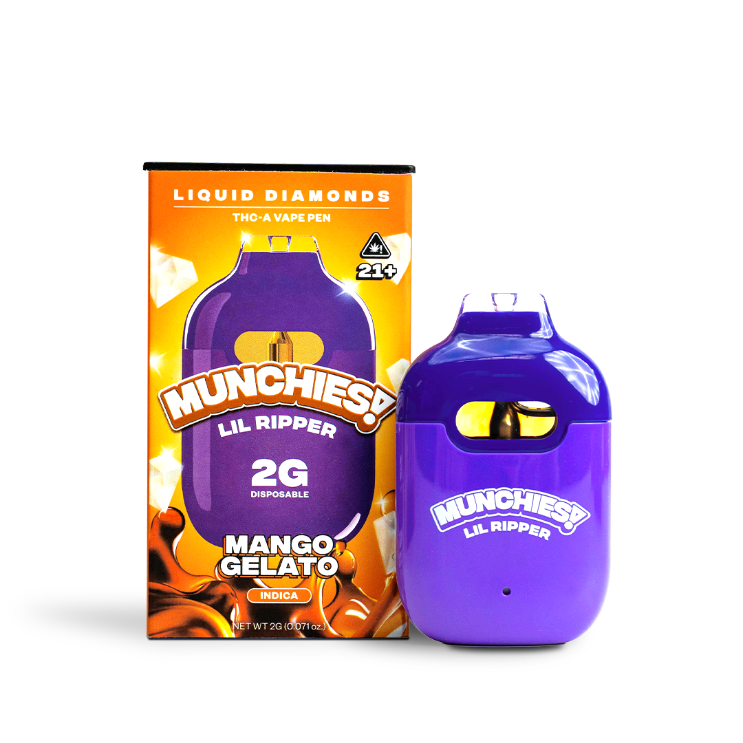 2g Lil Ripper Liquid Diamond THCA Vape | Competitive Pricing | Subscribe To Save 15% | Free Shipping $99+ | 30-Day Returns | Federally Compliant Cannabis Products - | Munchies! thumbnail