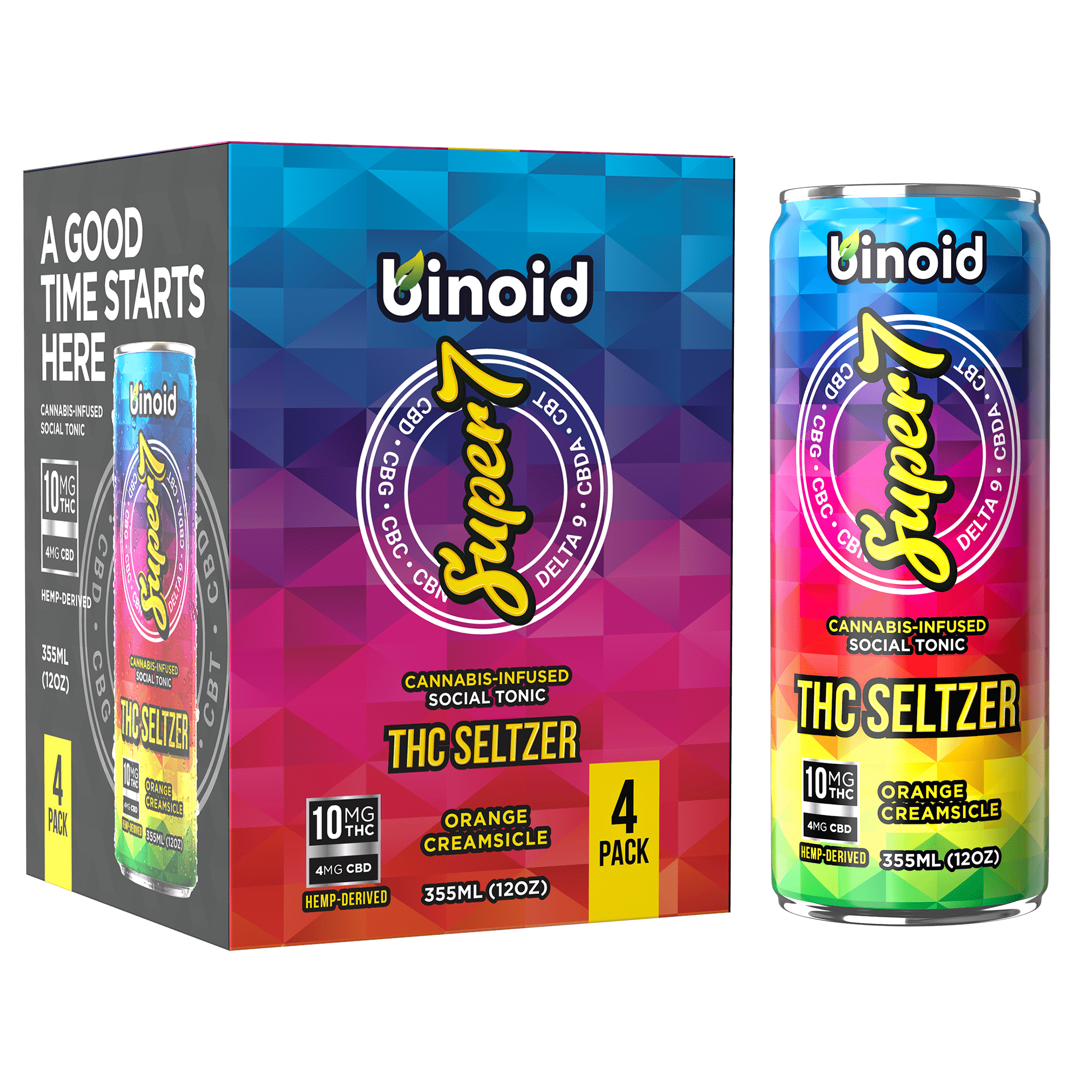 Super 7 THC Beverage - One of a Kind (4 Pack) thumbnail