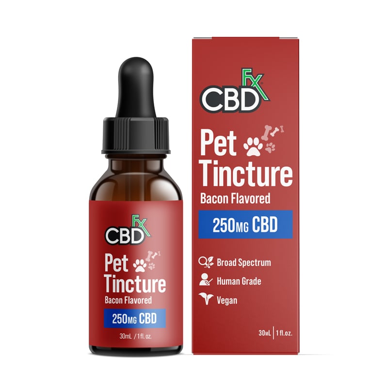 CBD Oil for Dogs - Bacon Flavored - 250 to 2000mg - CBDfx.com thumbnail