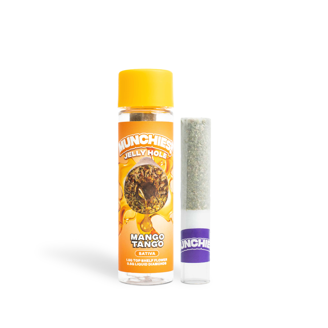 Mango Tango - 2g Jelly Holes THCA Prerolls - | Munchies! thumbnail