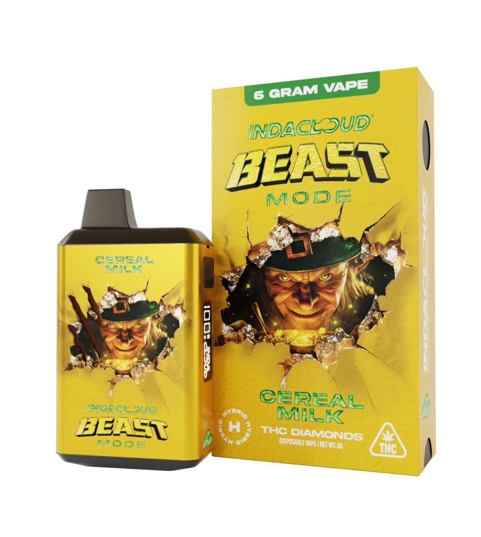 Cereal Milk Beast Mode THCa Diamonds Vape 6 Grams - IndaCloud thumbnail