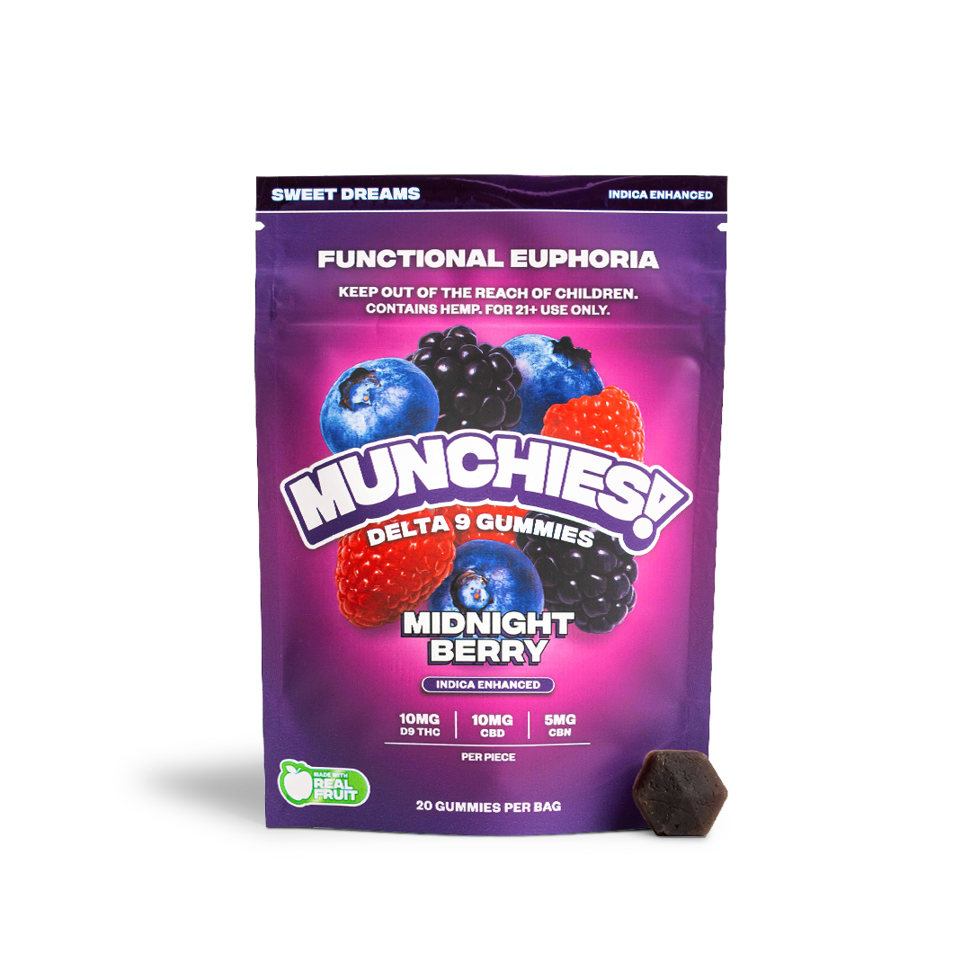 Midnight Berry - Euphoria Delta 9 Gummies - | Munchies! thumbnail