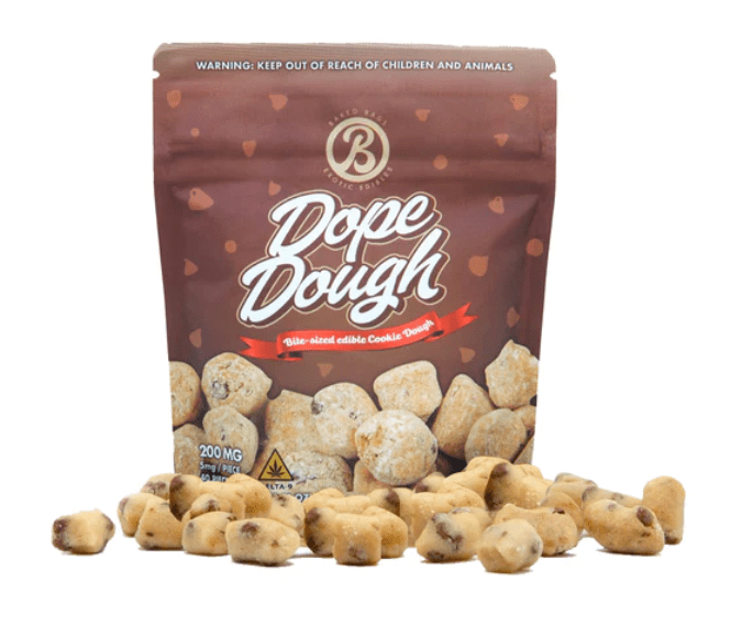 Delta 9 THC Cookie Dough Edibles - Chocolate Chip - 200mg thumbnail